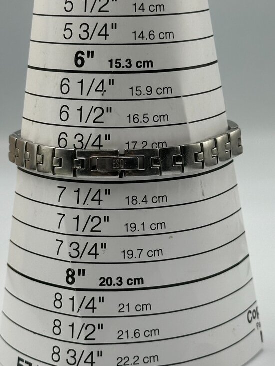 ESQ Watch Women Silver Tone Pink Dial 22MM Round Swiss New Battery 7.25 Inch main image 8